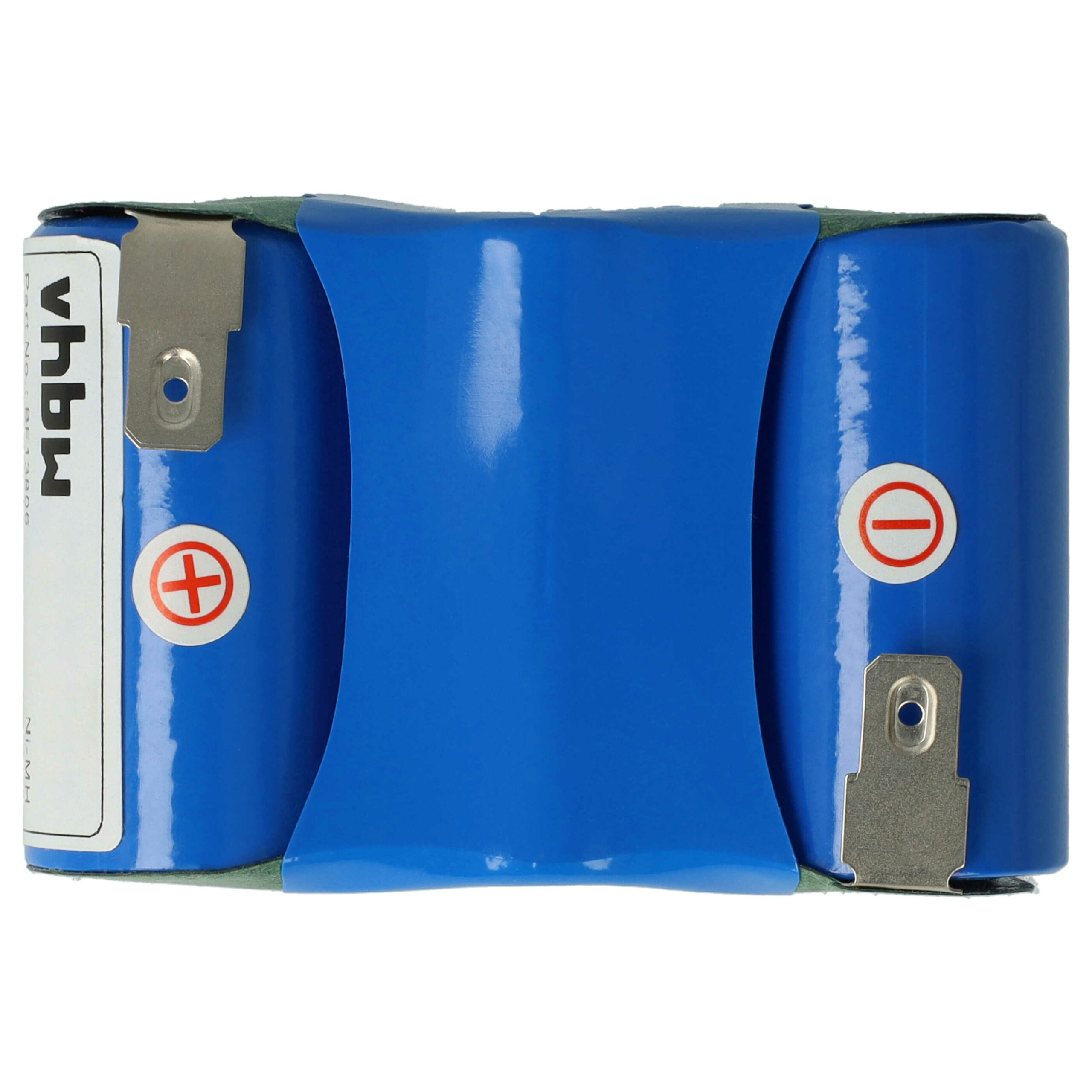 Bateria vhbw para aparadores Wolf BS45, Accu45, 70845 055, BF13806 VSE 4/5 - 2000 mAh 3.6 V NiMH - Image 4