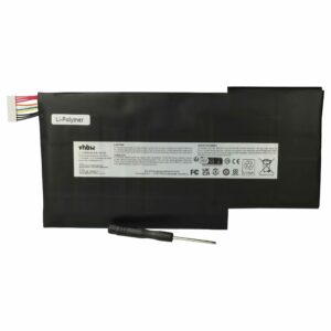 Bateria vhbw para Portátil MSI - 5700 mAh 11.4 V Li-polymer (BTY-M6J, BTY-U6J, MS-17B4, MS-17B1, MS-16K4)