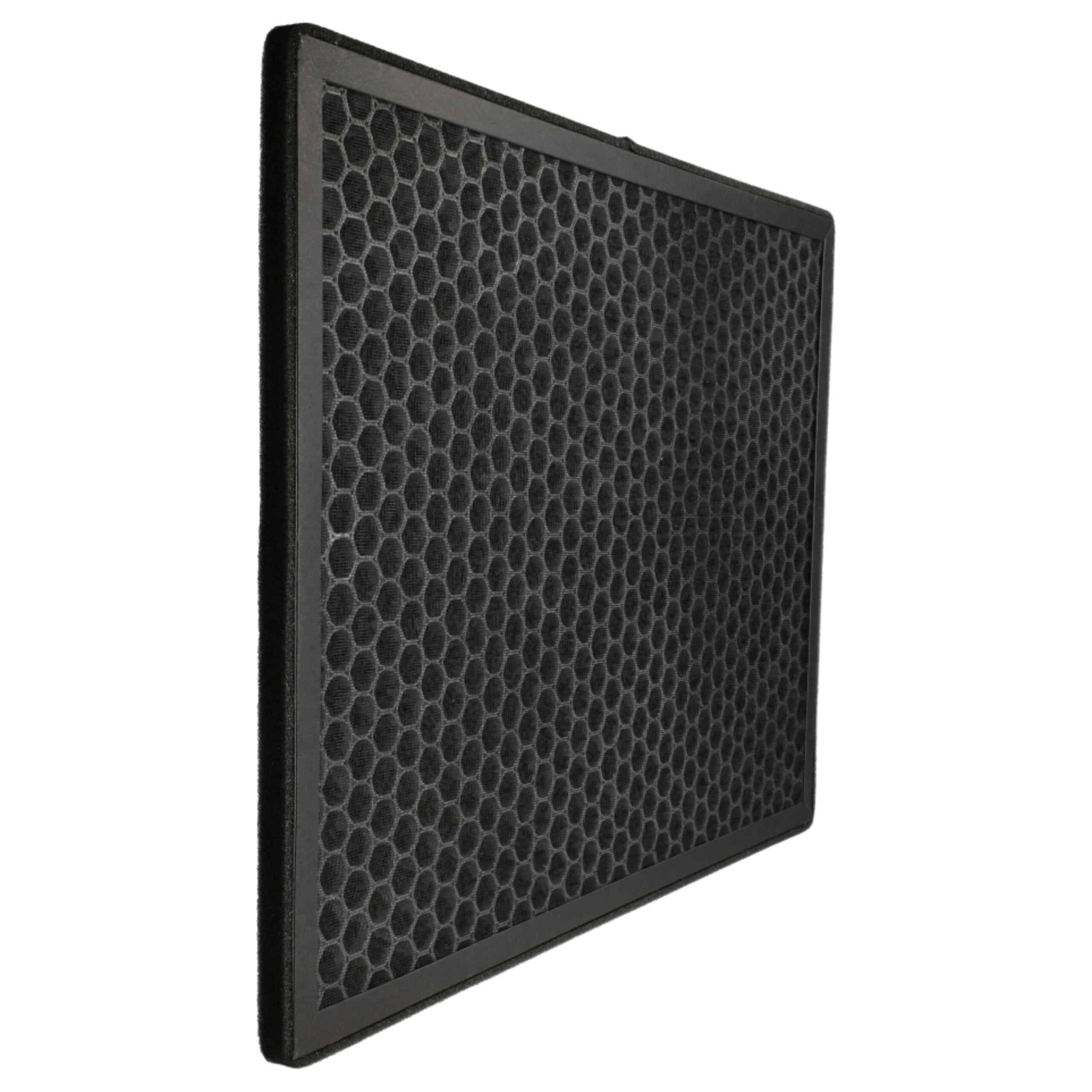 2x Filtro de Carvão Ativado Compatível Philips FY1413/30 para Purificador de Ar - vhbw - Image 2