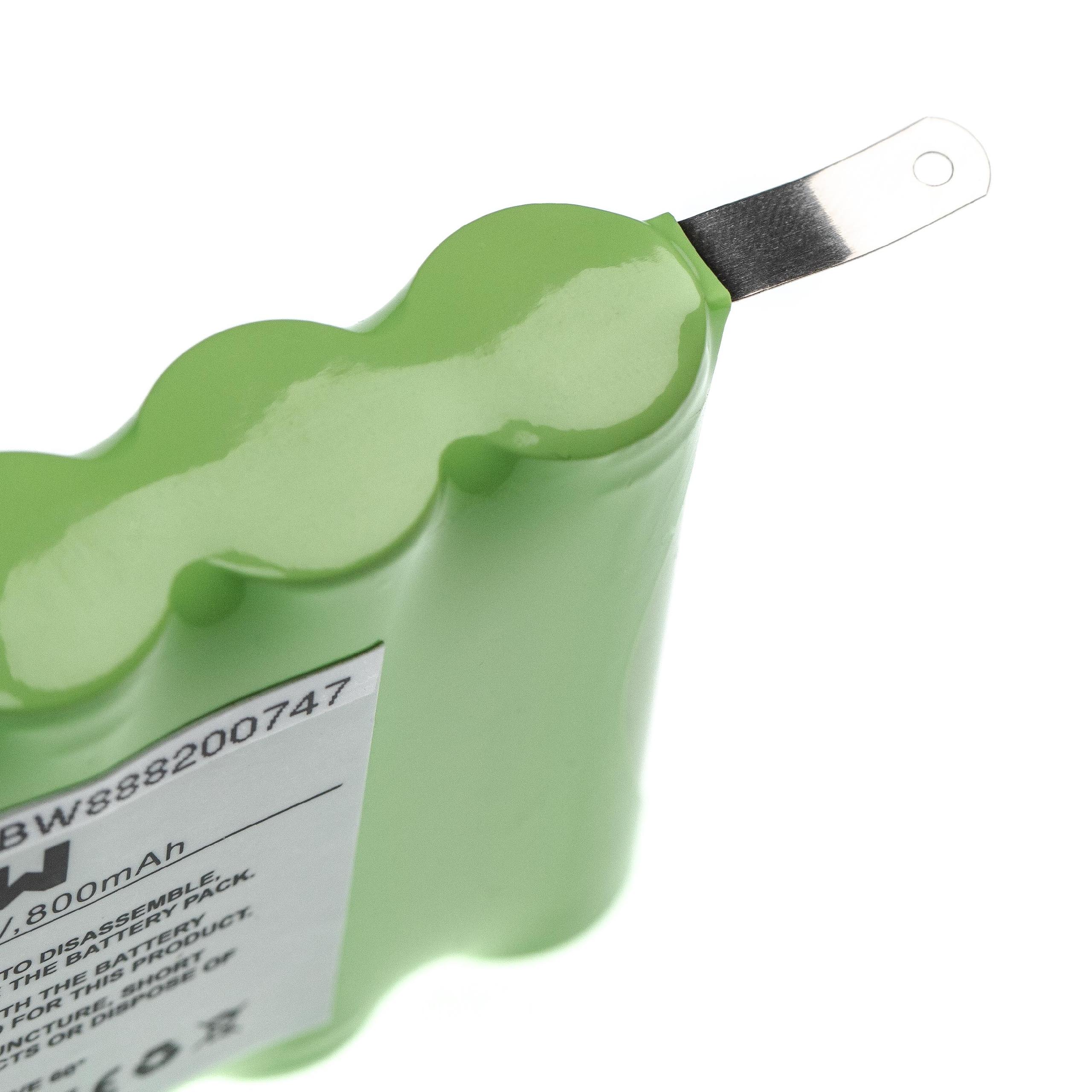 Bateria de Substituição vhbw para Telecomando Bang & Olufsen Beolink 7000 - 800 mAh 6V NiMH