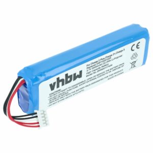 Bateria vhbw para JBL Charge 2 Plus, 2+, 3 (2015) - Li-polymer 6000 mAh