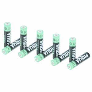 Bateria AAA 1000 mAh NiMH vhbw - Pack de 10 unidades (Philips, Sennheiser, Logitech, Gigaset e mais)