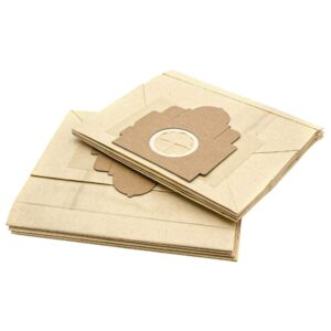 10x Sacos para Aspirador compatíveis com Baur 340 927 / 340043 para Moulinex - papel