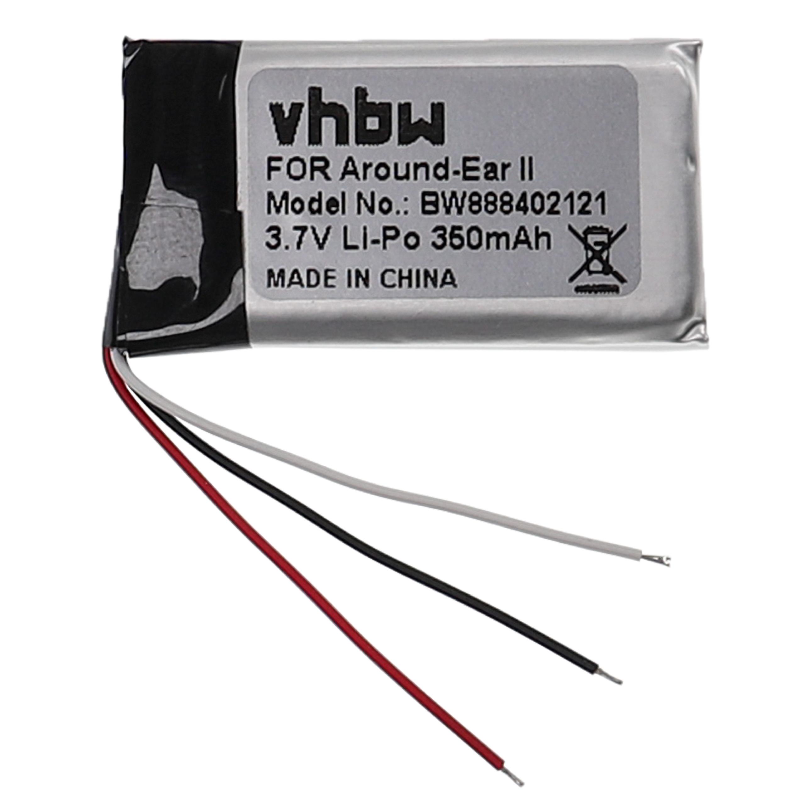Bateria para Auscultadores Wireless Bose AHB571935PCT-01 - 350 mAh 3.7 V Li-polymer vhbw