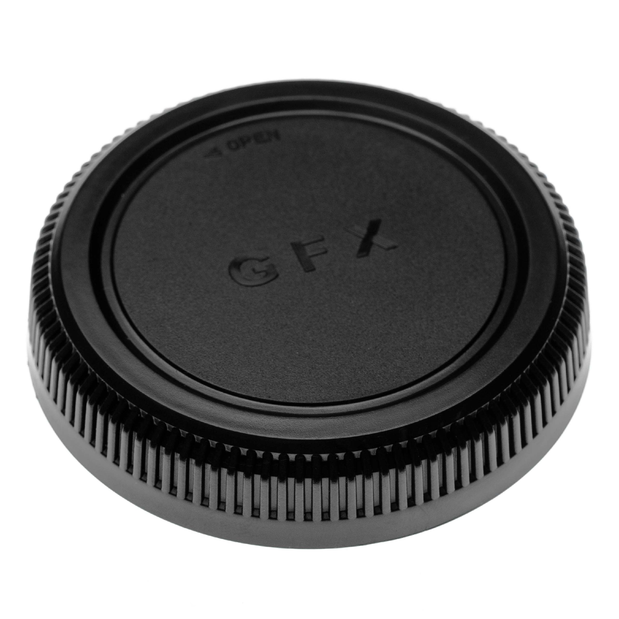 Tampa Traseira de Objetiva Substituição Fujifilm RLCP-002 Baioneta G - Preto vhbw - Image 2