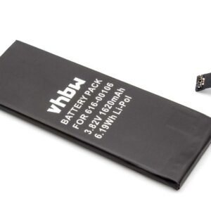 Bateria vhbw para Apple 616-00106, 616-00107 - 1620 mAh 3.82 V Li-polymer