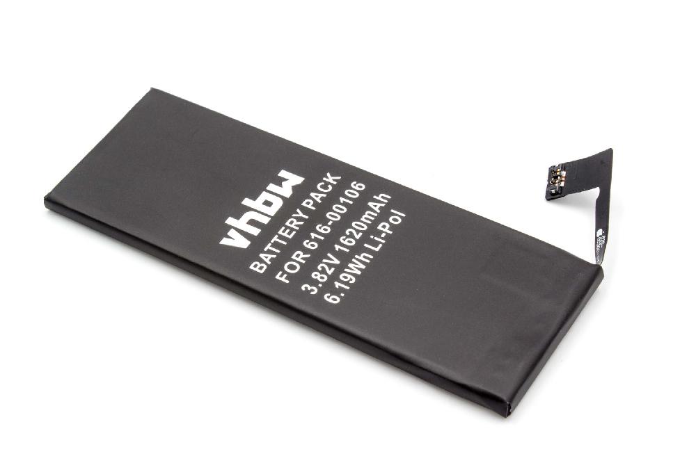 Bateria vhbw para Apple 616-00106, 616-00107 - 1620 mAh 3.82 V Li-polymer