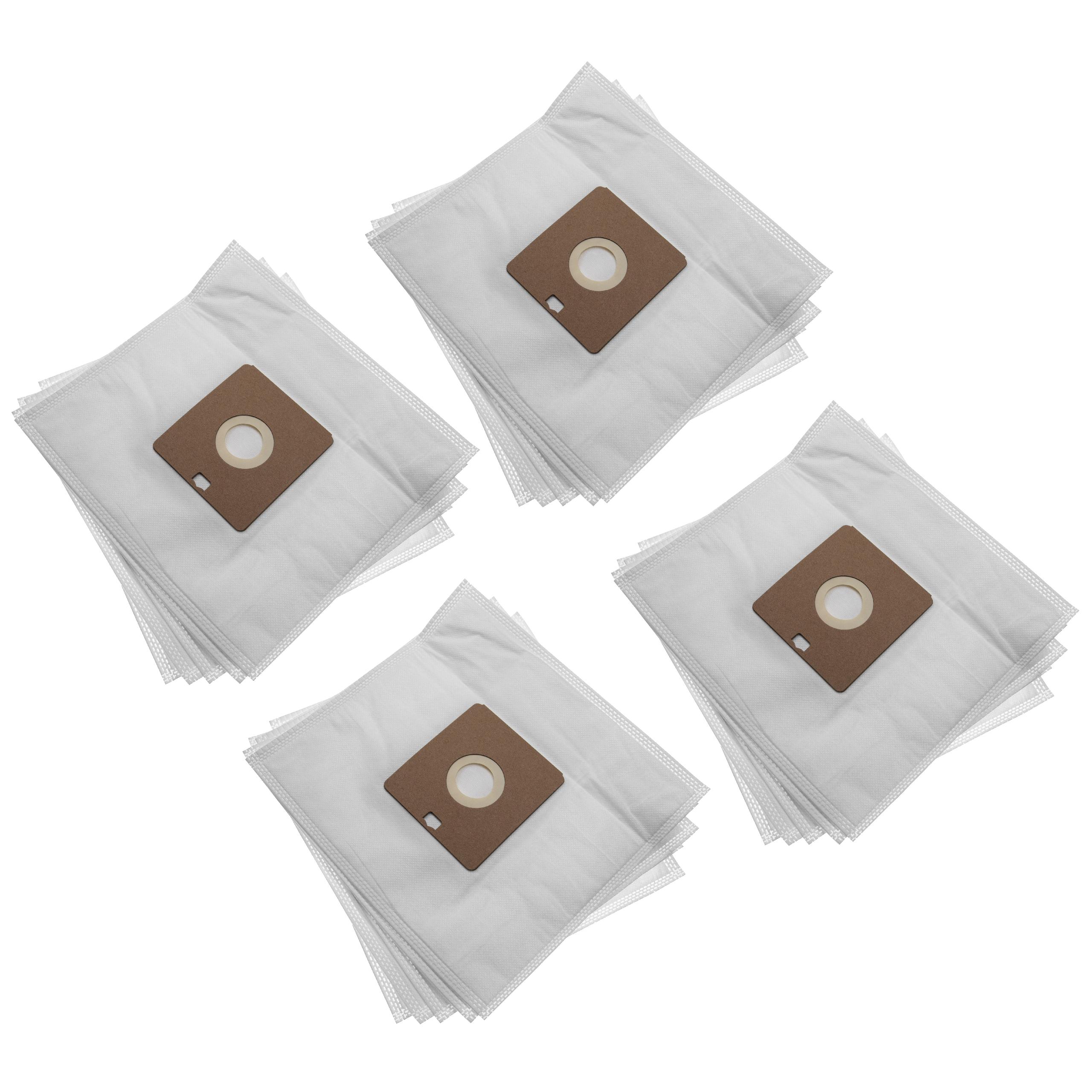 Pack 20x Sacos para Aspirador compatível com Menalux 4000 Hanseatic - microfleece vhbw - Image 3