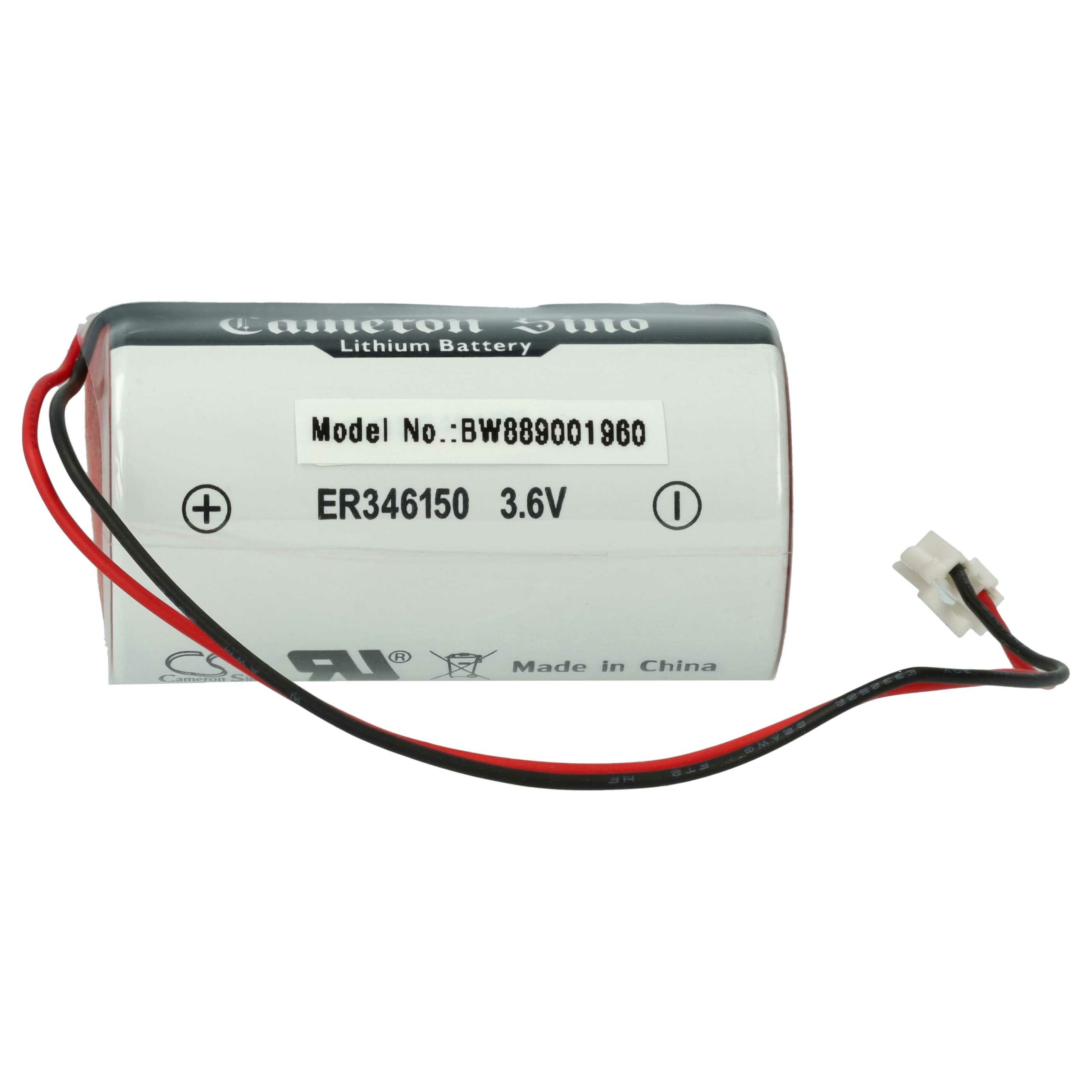 Bateria vhbw 2x para Sistemas de Alarme DSC ER34615M-T1, ER346150, WT4911BATT - 14500 mAh 3.6 V Li-MnO2 - Image 3