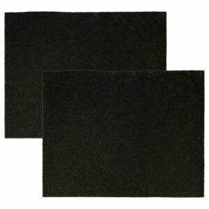 2x Filtro de Carvão Ativado Compatível com Fellowes CF-300 para Purificador de Ar Fellowes
