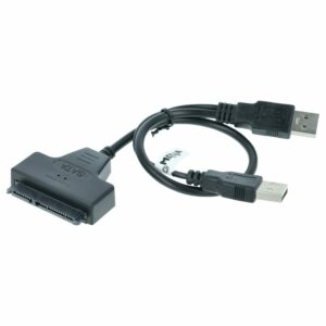 Cabo Adaptador SATA para USB vhbw - Ligação para Disco Rígido Externo