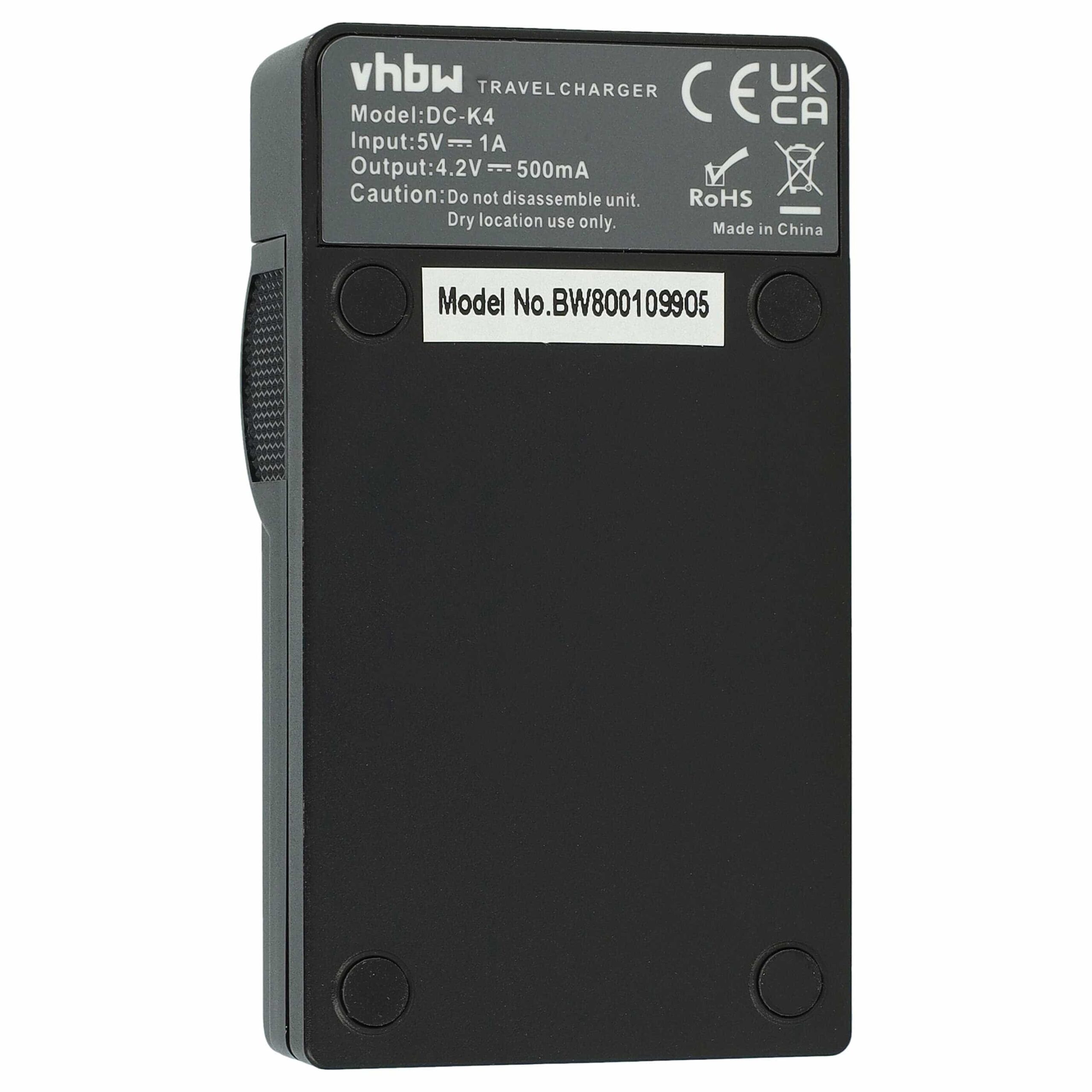Carregador USB-C com Cabo para Câmaras Canon Vixia - 0,5 A vhbw - Image 4