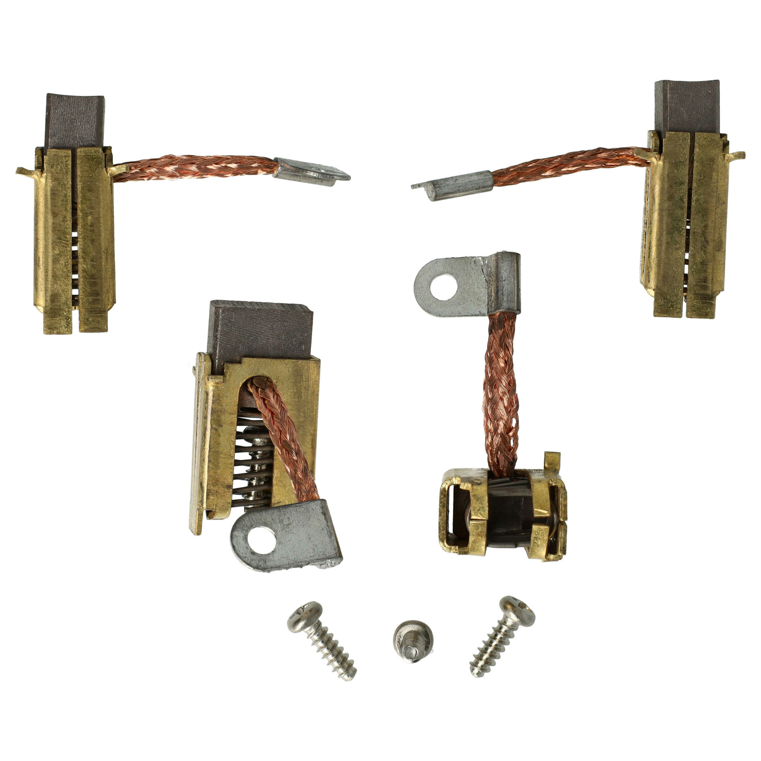 4x Escovas de Carvão Substituição para Iskra Mahle 16.907.600 - Ferramentas Elétricas - 16.2 x 15.8 x 8.9 mm - Image 2