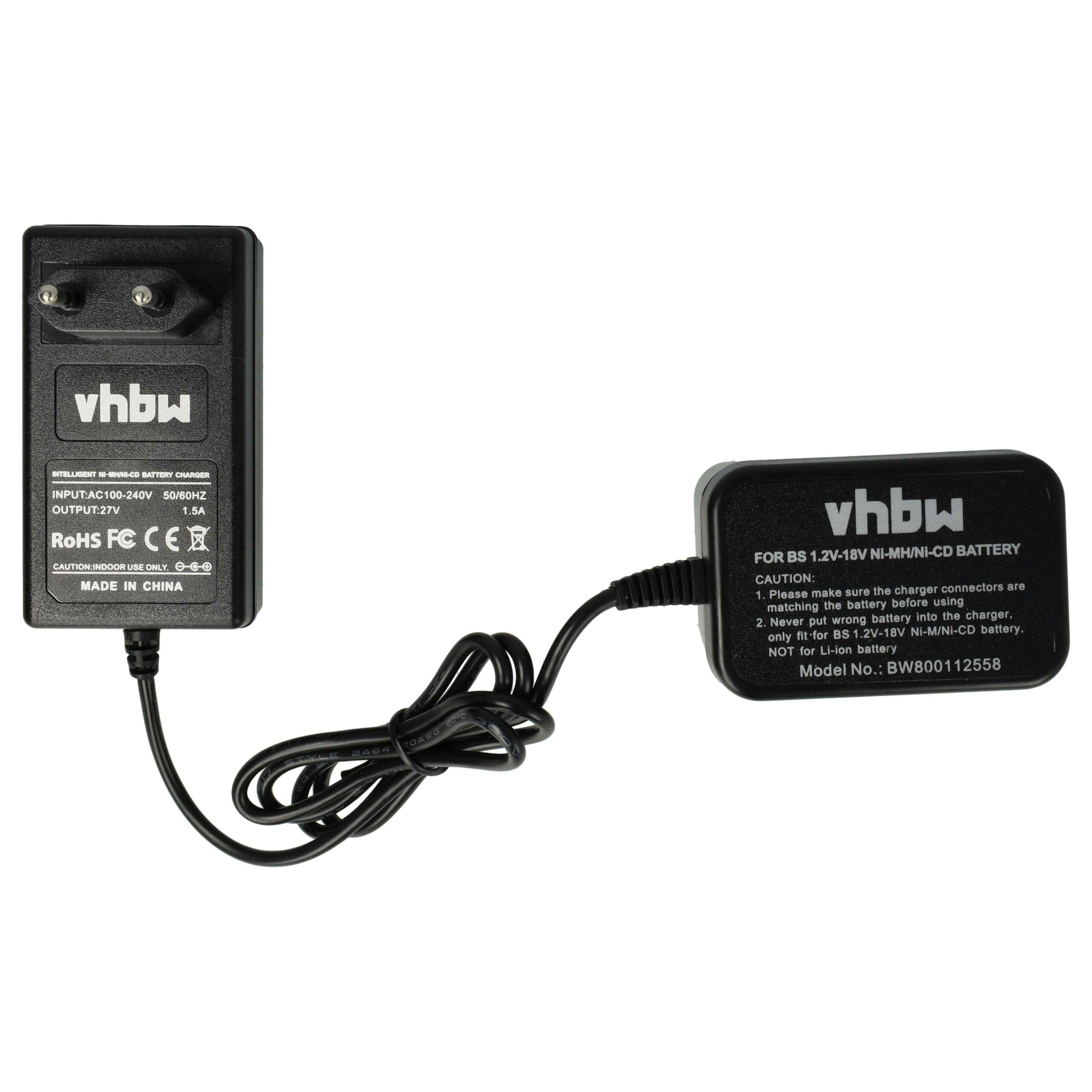 Carregador vhbw para Baterias Bosch 32609-RT - Ni-Cd, NiMH, 1.0A - Image 3