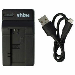 Carregador USB-C com Cabo para Sony Cybershot DSC-F77, DSC-FX77, DSC-P10, DSC-P12 - vhbw