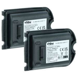 Bateria vhbw 2x compatível Spectra Precision 990652-004756, 890-0163-XXQ - 3400 mAh 11.1 V Li-Ion