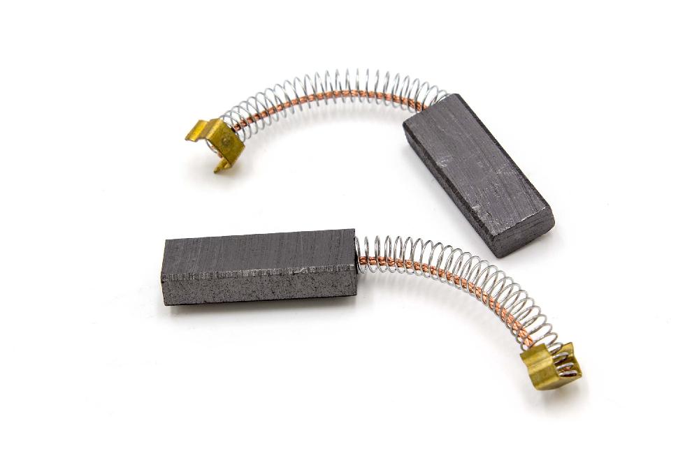 2x Escovas de Carvão para Aspirador Miele Série S200 - 6x11x30 mm vhbw