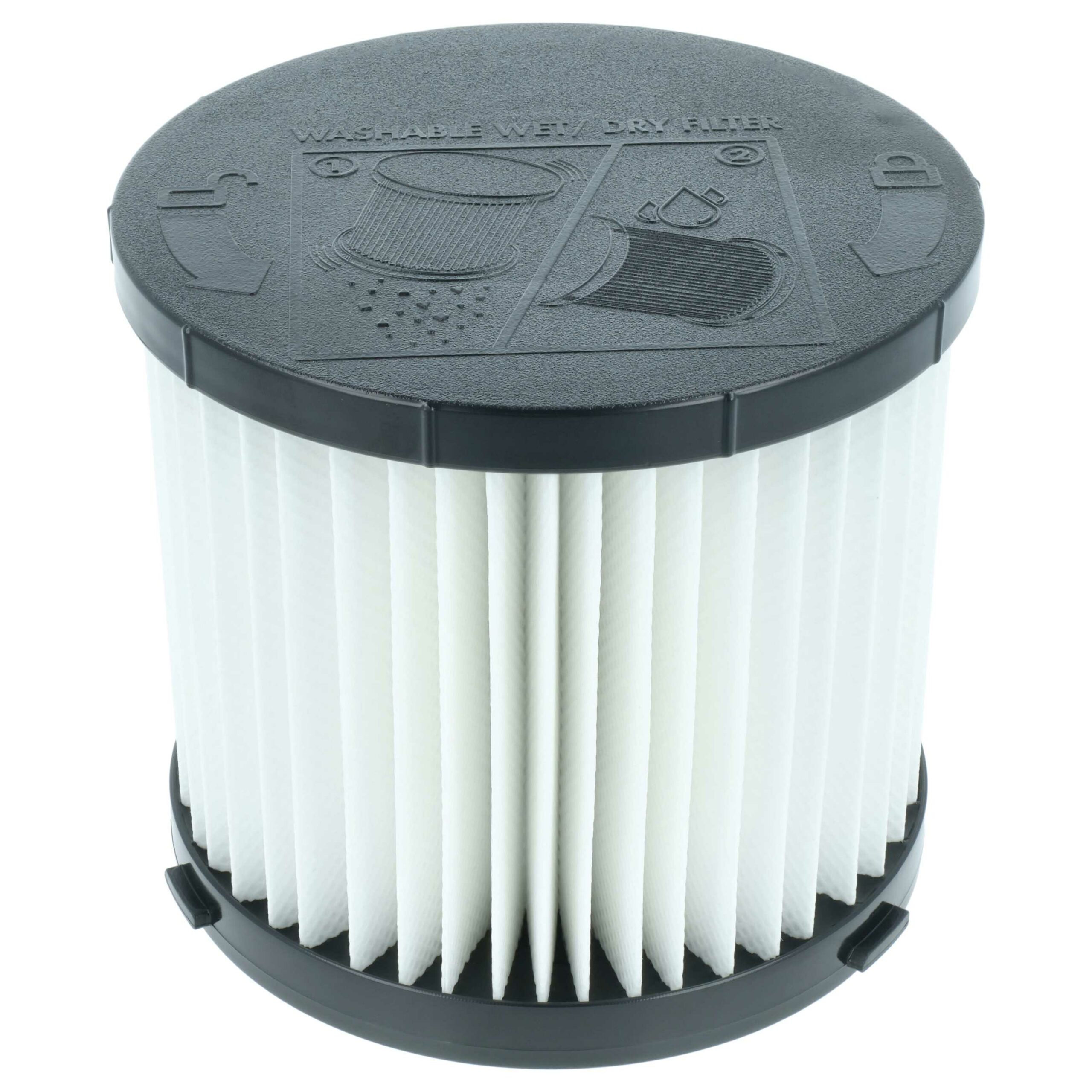 Filtro de Substituição vhbw para Aspirador Hart HAVF01 / Ryobi, Preto e Branco - Image 2