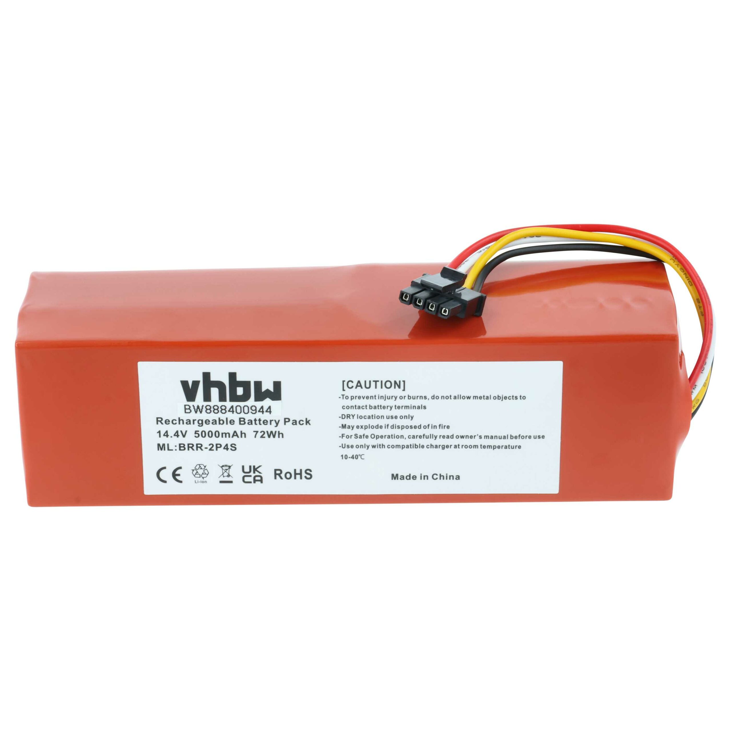 Bateria vhbw 5000mAh 14.4V Li-Ion para Dreame, Xiaomi e Xiaowa - Image 3