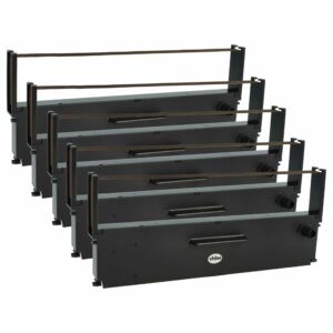 5x Fita de Tinta Compatível Epson C43S015231, C43S015369 para Impressoras Matriciais Utax - Roxo