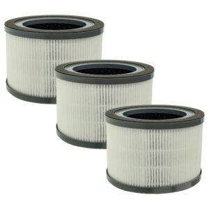 Pack de 3 Filtros para Purificador Levoit Vista 200-RF - Pré-filtro + HEPA + Carvão Ativado vhbw