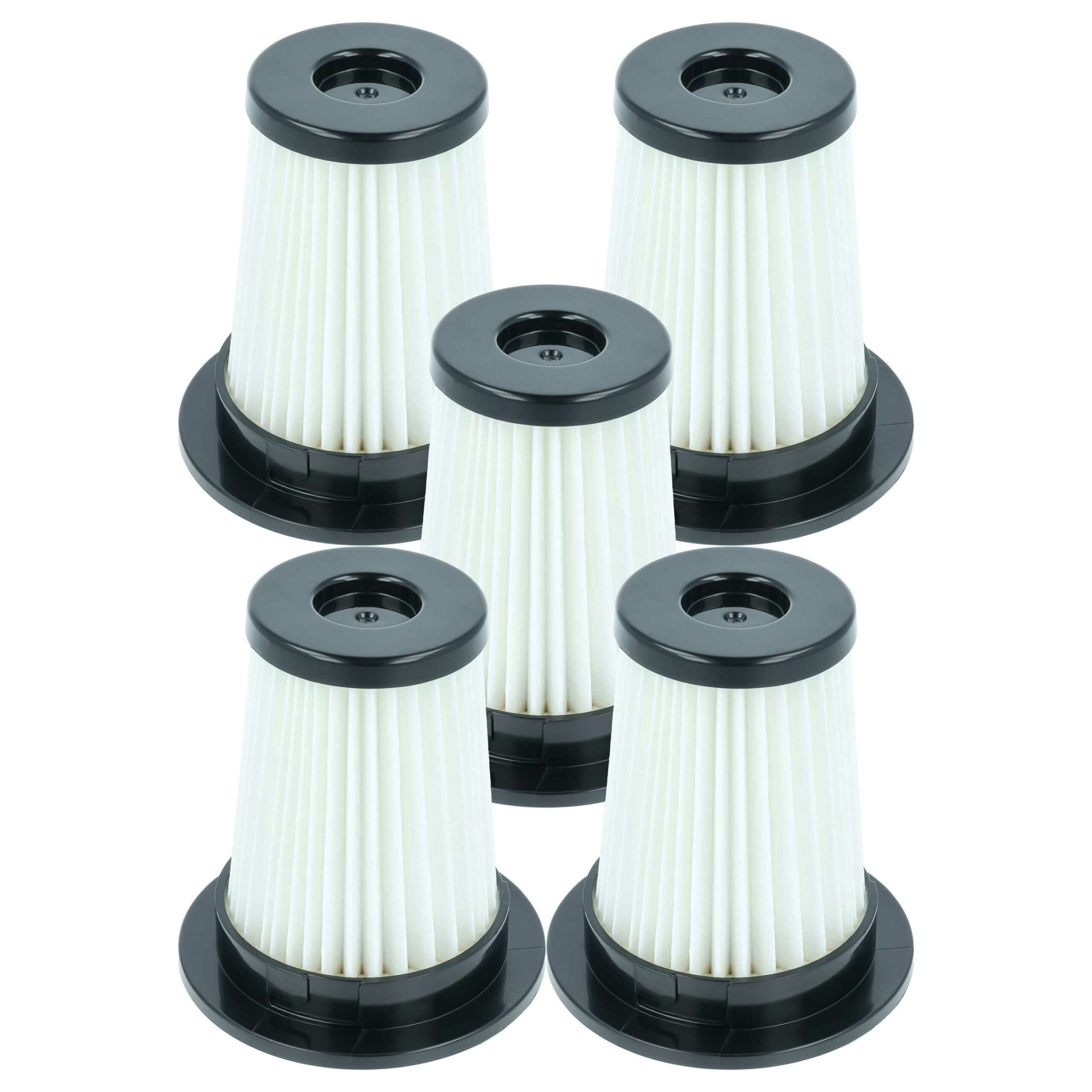 5x Filtro de Substituição vhbw para Aspirador Grundig Arcelik Beko - Classe H12