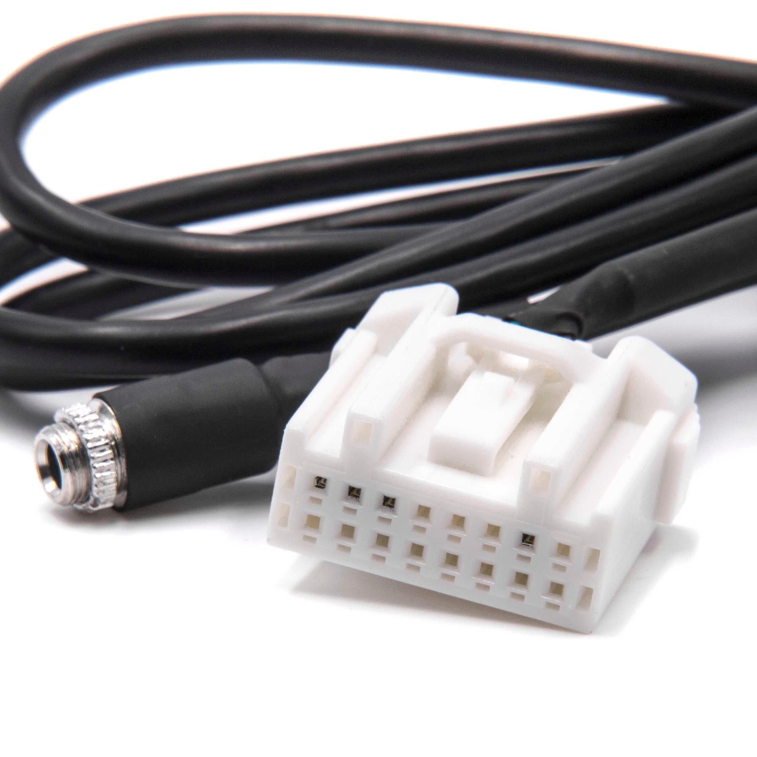 Cabo Adaptador AUX para Besturn, Mazda B70 e Rádios de Carro - 120cm vhbw - Image 3