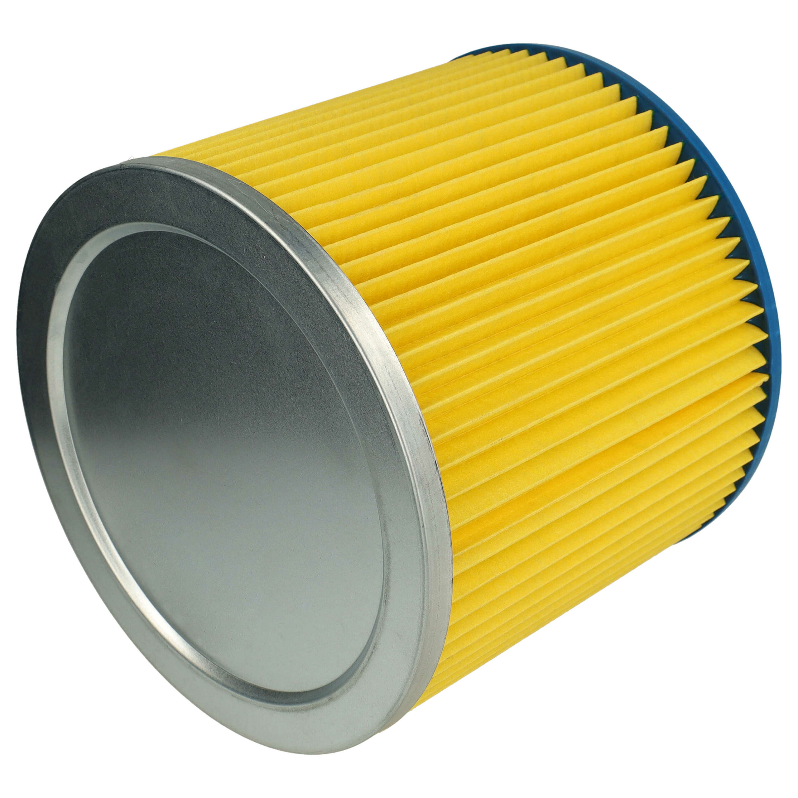 Filtro de Cartucho vhbw para Aspiradores Einhell 2351110, Güde, Kärcher - Azul/Amarelo - Image 4