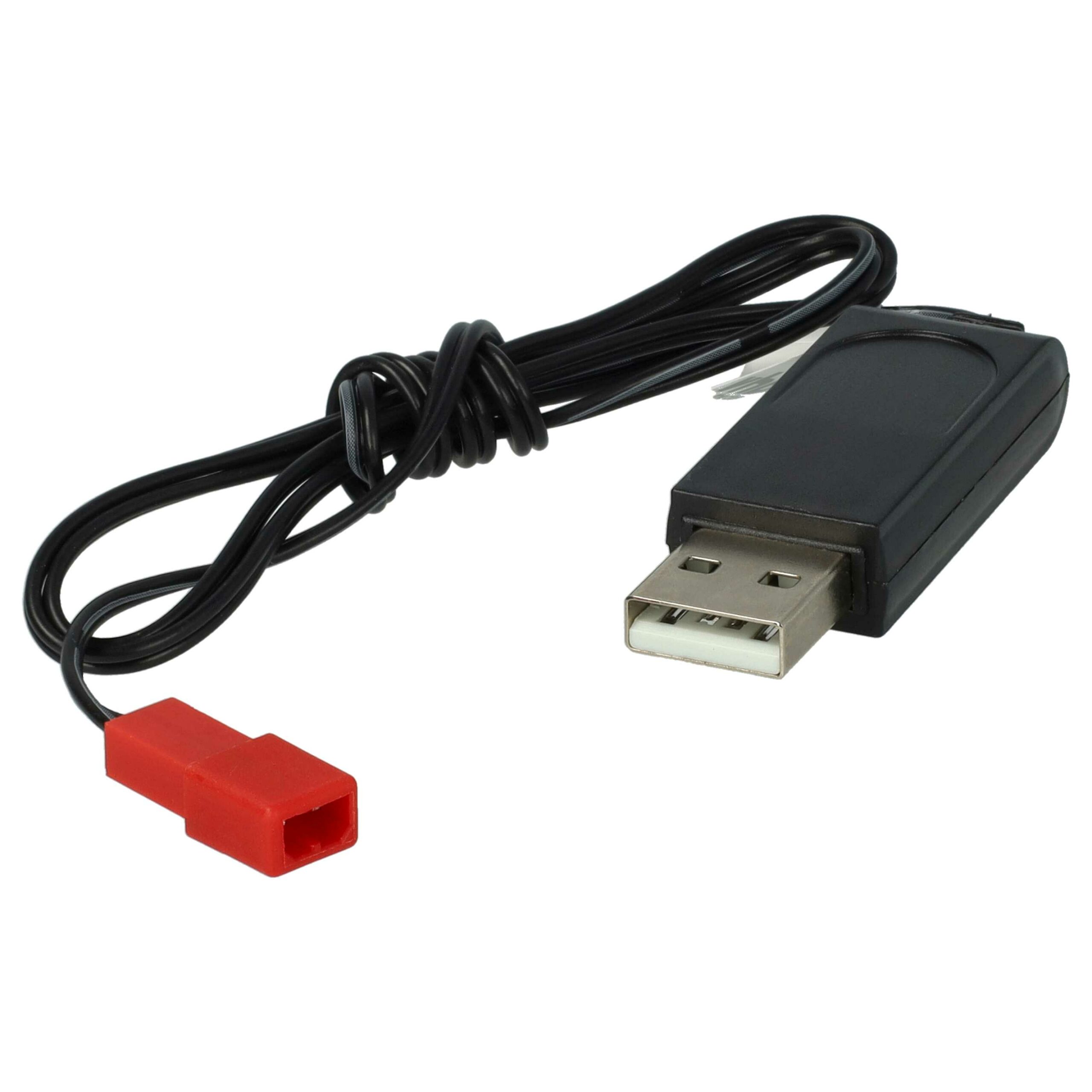 Cabo USB de Carregamento para Baterias RC com Conector JST - 60 cm 4.8V vhbw - Image 3