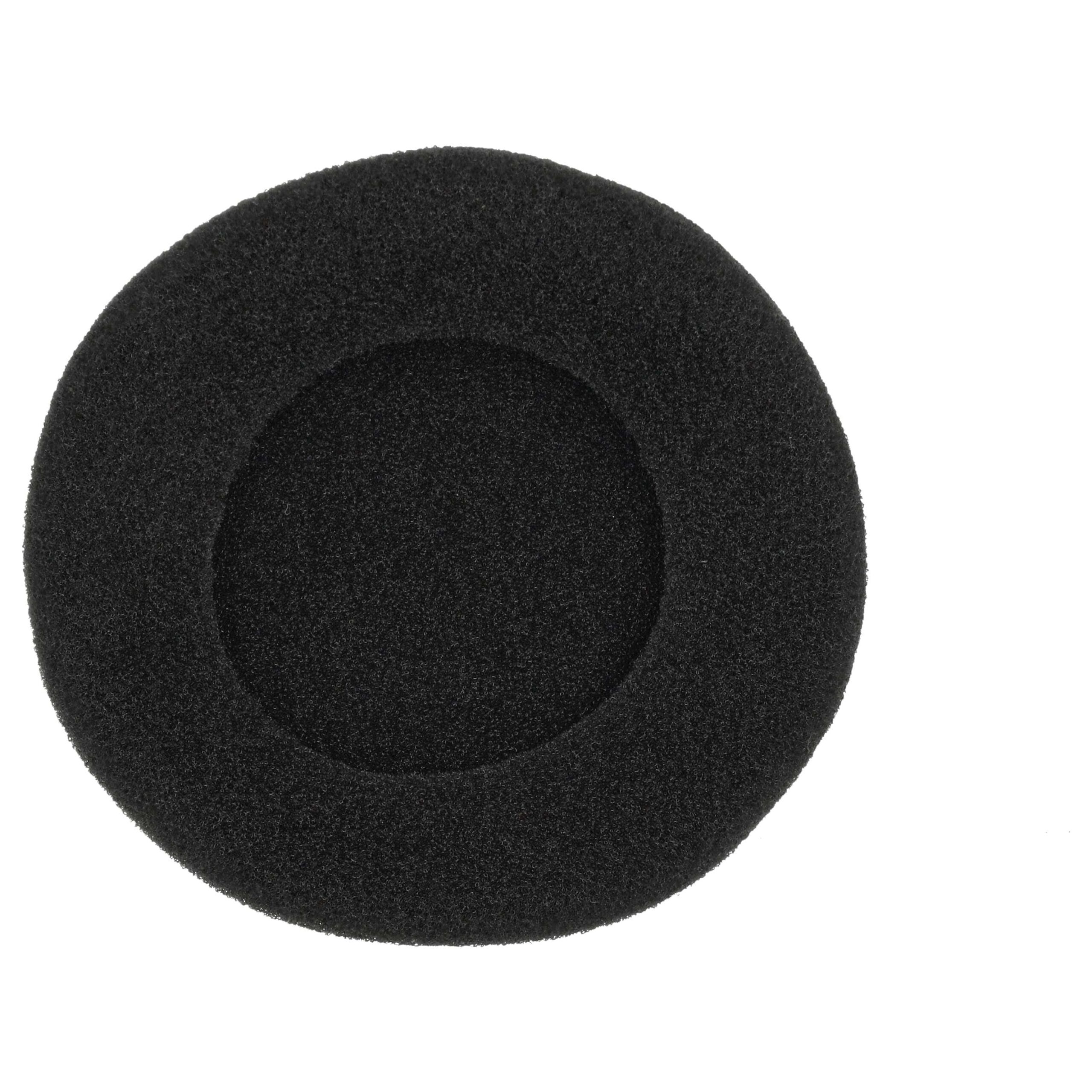 2x Almofadinhas para Auriculares - Espuma, Diâmetro Externo 5,7 cm (vhbw) - Image 3