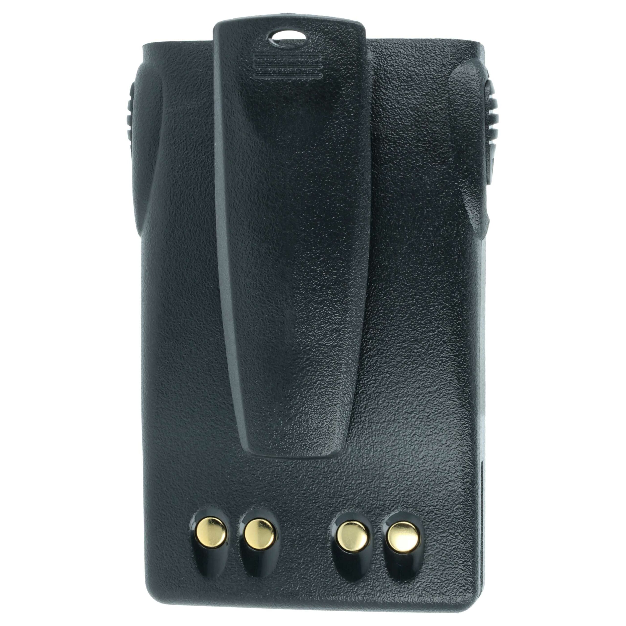 Bateria vhbw para Rádio Huntec PB200, PB-CT, LB-62L, PB-72L, LB-38L, PB400 - 1200 mAh 7.4V Li-Ion com Clip - Image 4