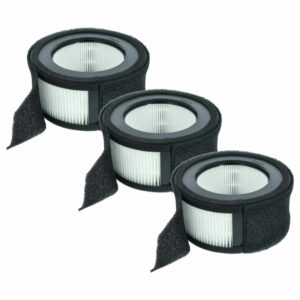 3x Filtro HEPA para Humidificador de Ar Leitz 2415141 - vhbw
