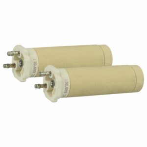 2x Elemento Aquecedor Cerâmico para Pistola de Soldadura de Ar Quente Leister Triac S - vhbw