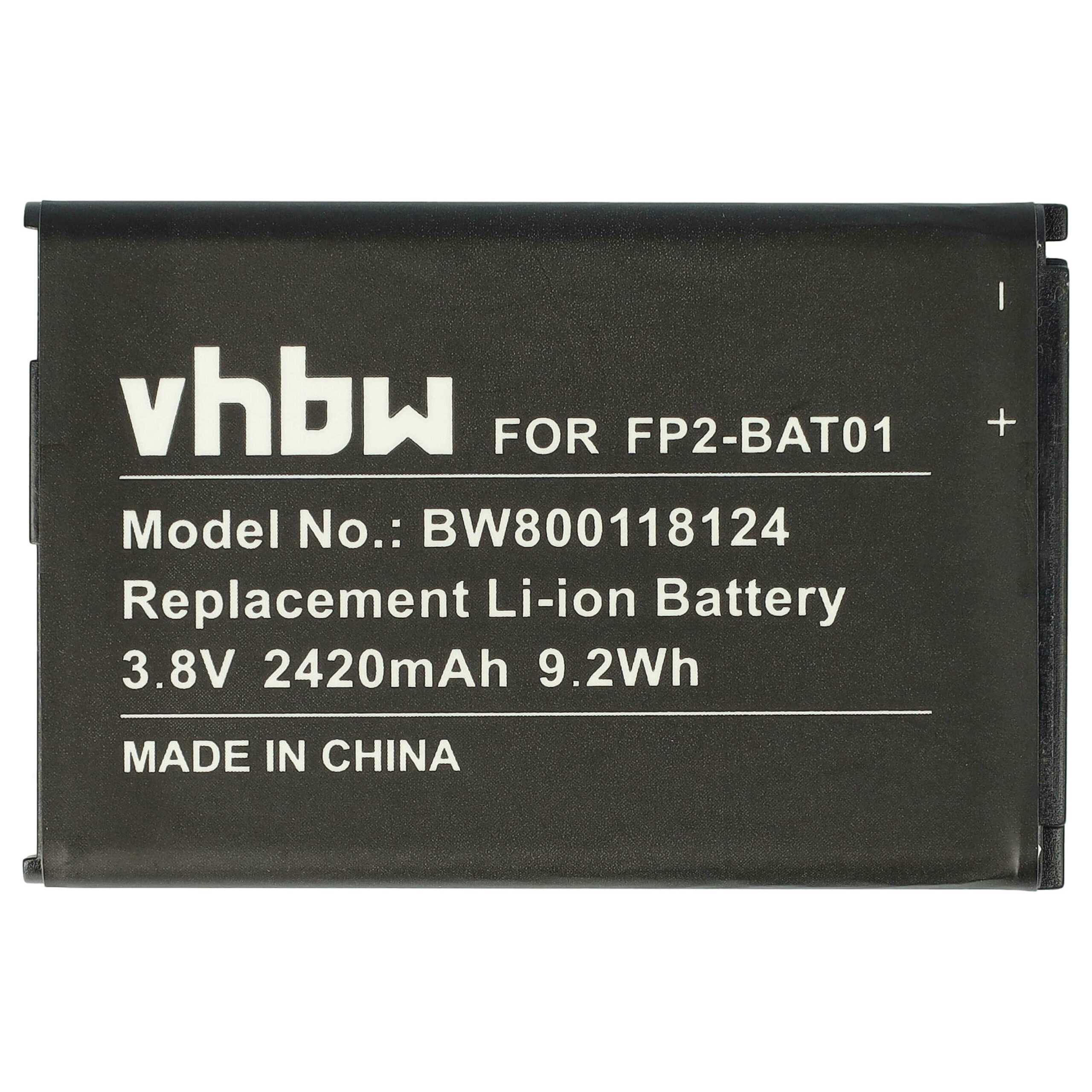Bateria para Fairphone FP2 - vhbw 2420 mAh 3.8 V Li-Ion