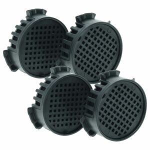 Conjunto de 4 Filtros de Carvão Ativado compatíveis com Liebherr WF091
