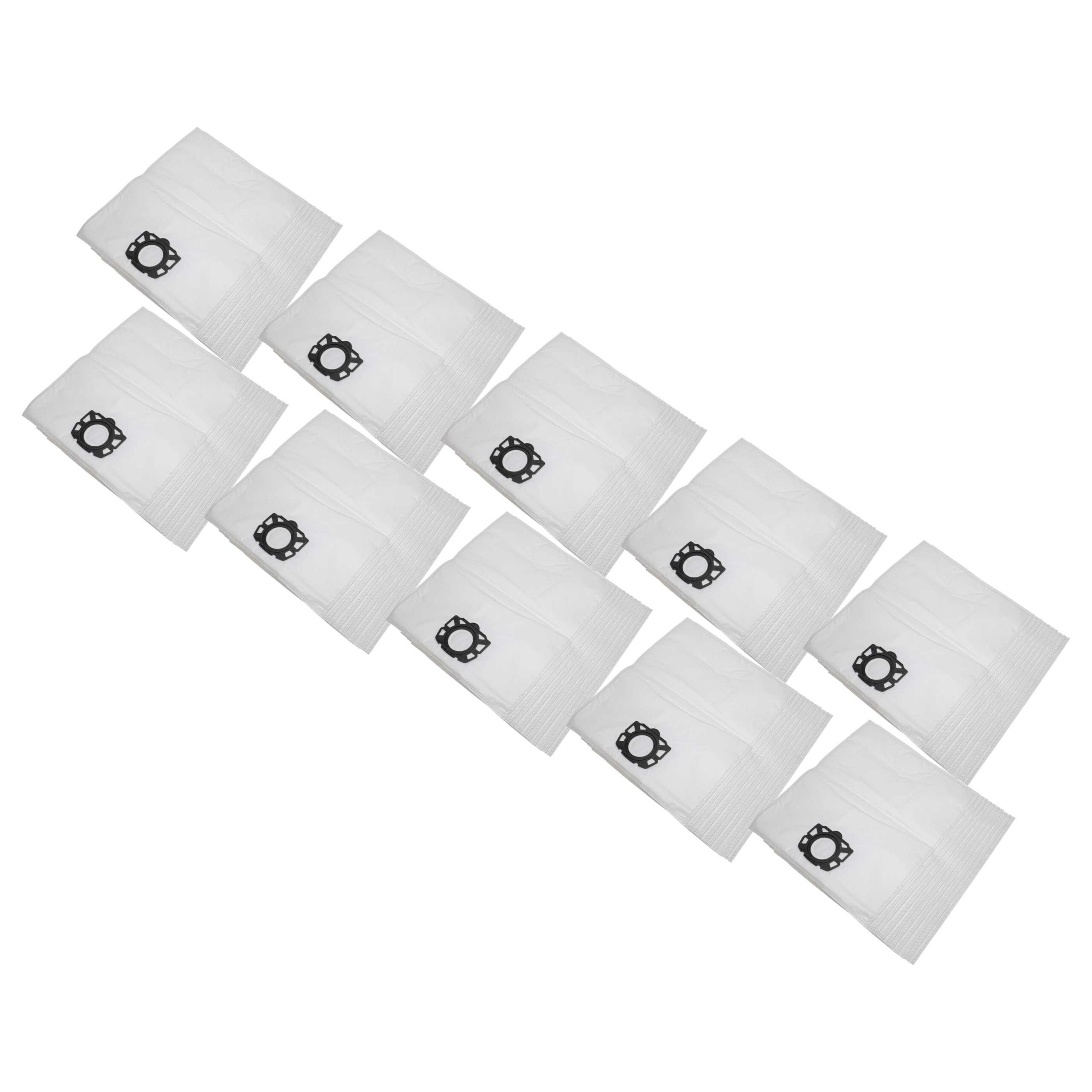 Pack 100 Sacos para Aspirador Kärcher 2.863-006.0 vhbw - Microfibra
