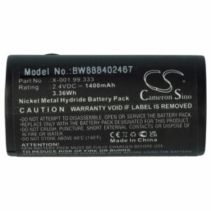 Bateria vhbw compatível com Heine X-001.99.333 - 1400 mAh 2.4 V NiMH