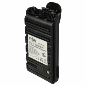 Bateria vhbw para Rádios Icom BP-264 - 1600 mAh 7.2V NiMH com Clip de Cinto