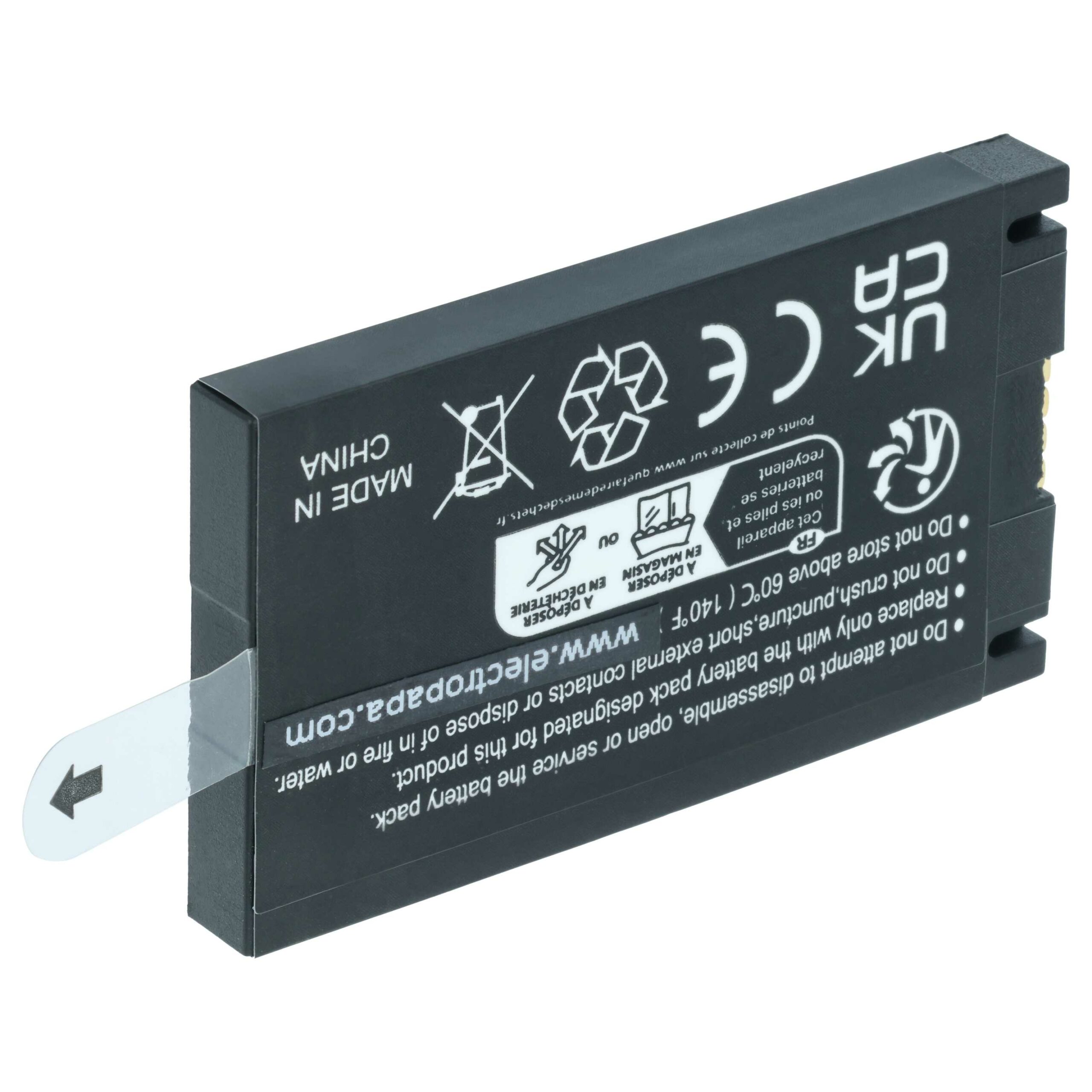 5x Bateria vhbw compatível com Datalogic 11300794, 3H21-00000370 - Scanner POS 1100 mAh 3.7 V - Image 2