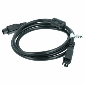 Cabo AMS 4 Pinos para Impressoras 3D Anycubic, Bambu Lab ACE - Cabo de Bus com Filtro EMI, 1 m, Preto