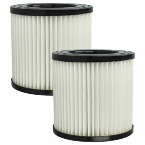2x Filtro de Substituição vhbw para Aspirador Kraft Scheppach 7907702702, Classe F7