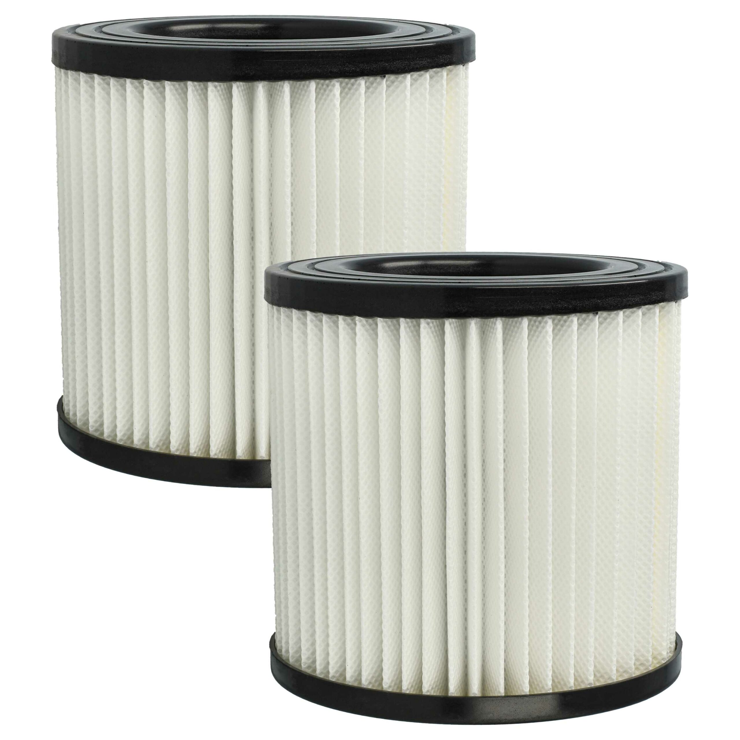 2x Filtro de Substituição vhbw para Aspirador Kraft Scheppach 7907702702, Classe F7