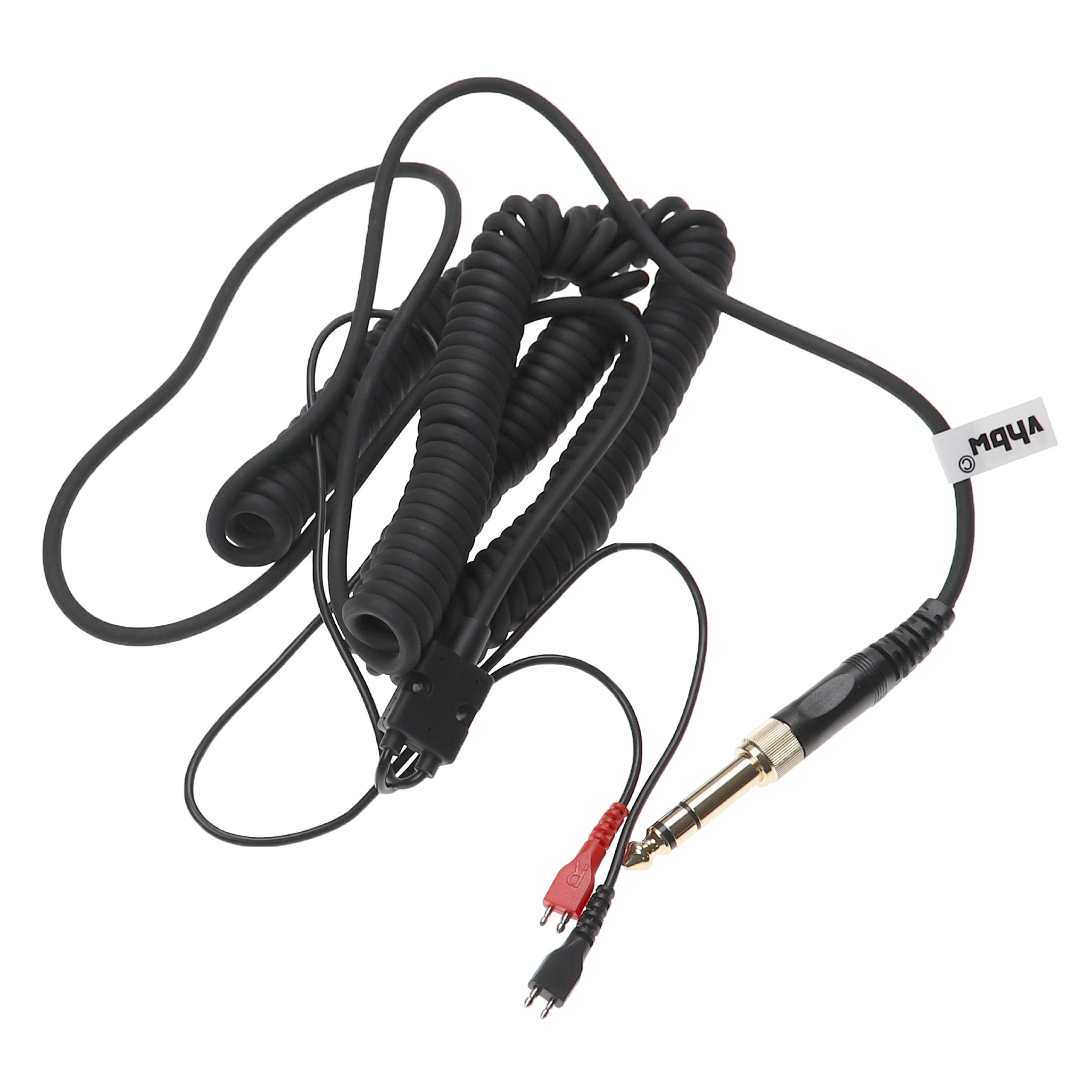 Cabo de Áudio para Auscultadores Sennheiser HD580, 400 cm, com Adaptador 6.3 mm - Image 2