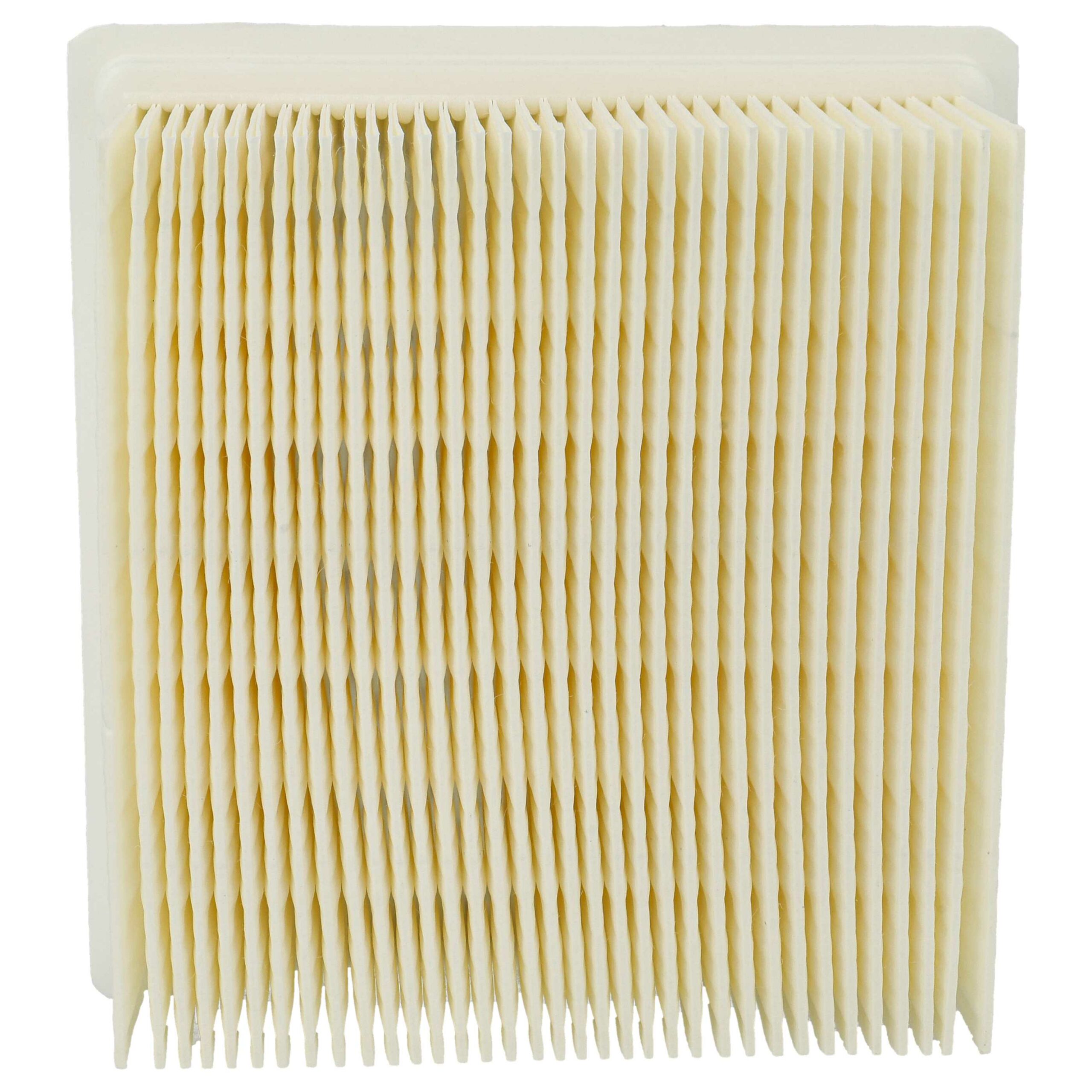 3x Filtro Plissado Plano para Aspirador Flex FE VC 6 M / Starmix - vhbw - Image 3