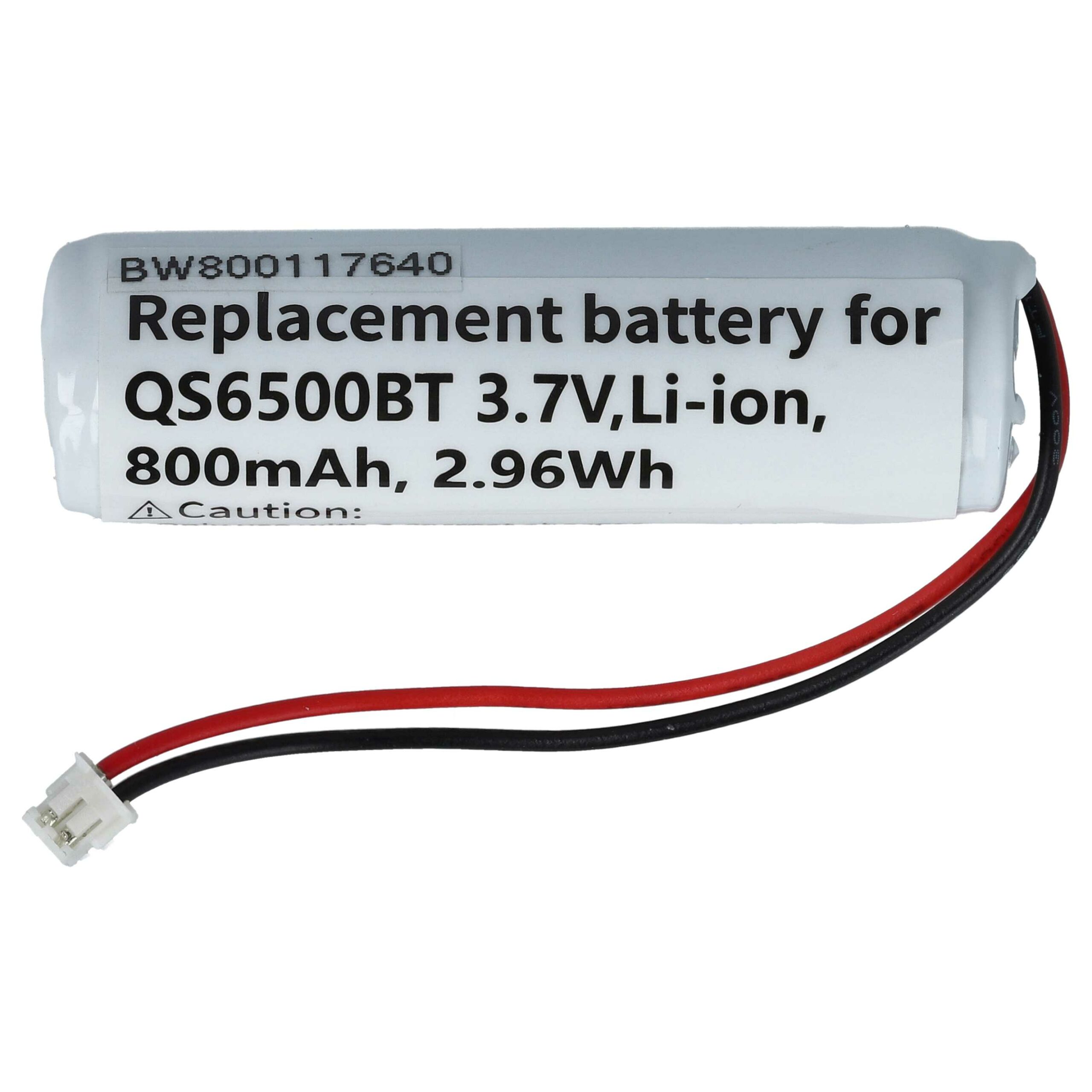 Bateria vhbw para Datalogic Barcode Scanner POS - 800 mAh 3.7 V (substitui 10-4765, EP0906, 5-3112) - Image 3