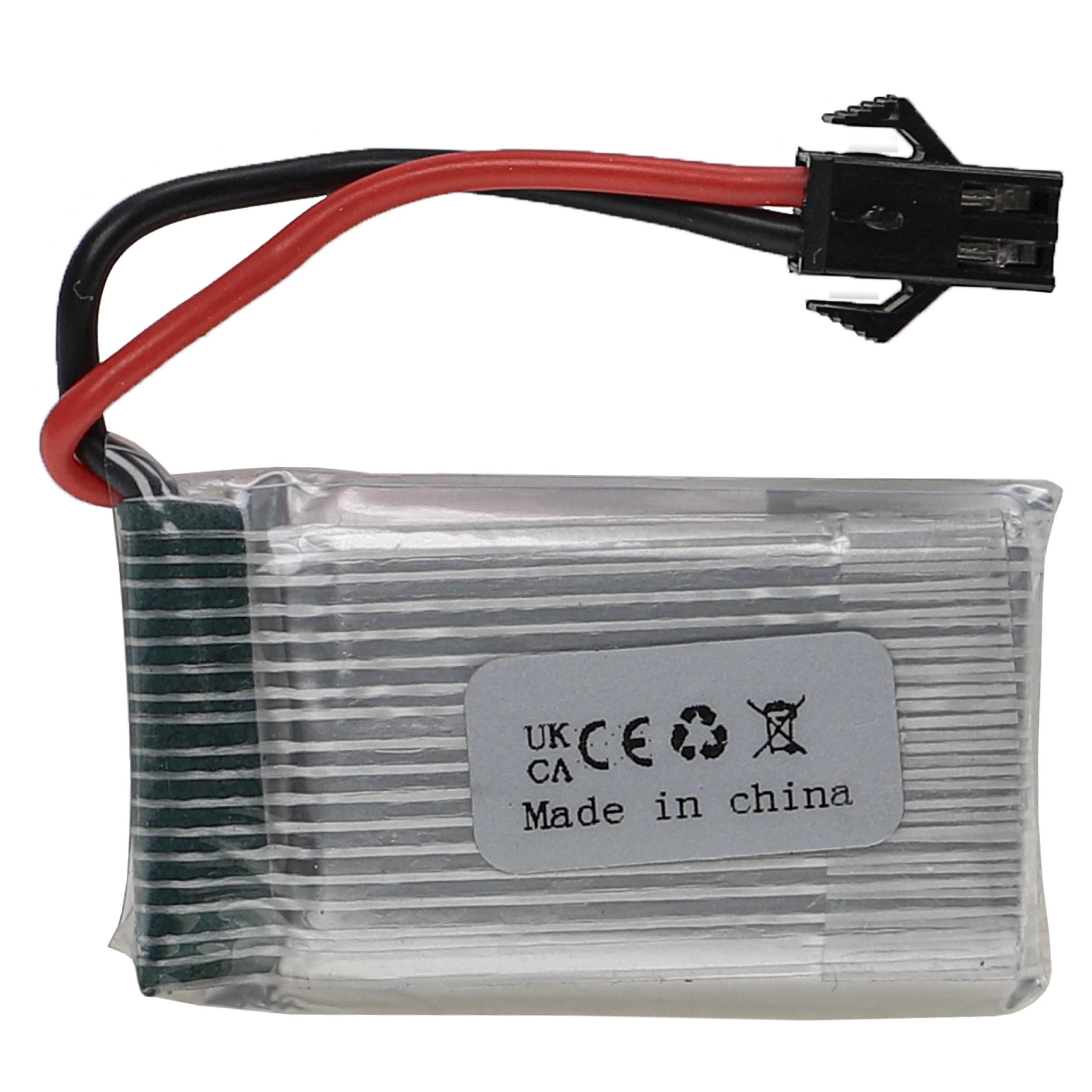 Bateria vhbw 600 mAh 3.7 V Li-Polymer SM-2P para Veículos Telecomandados - Image 2