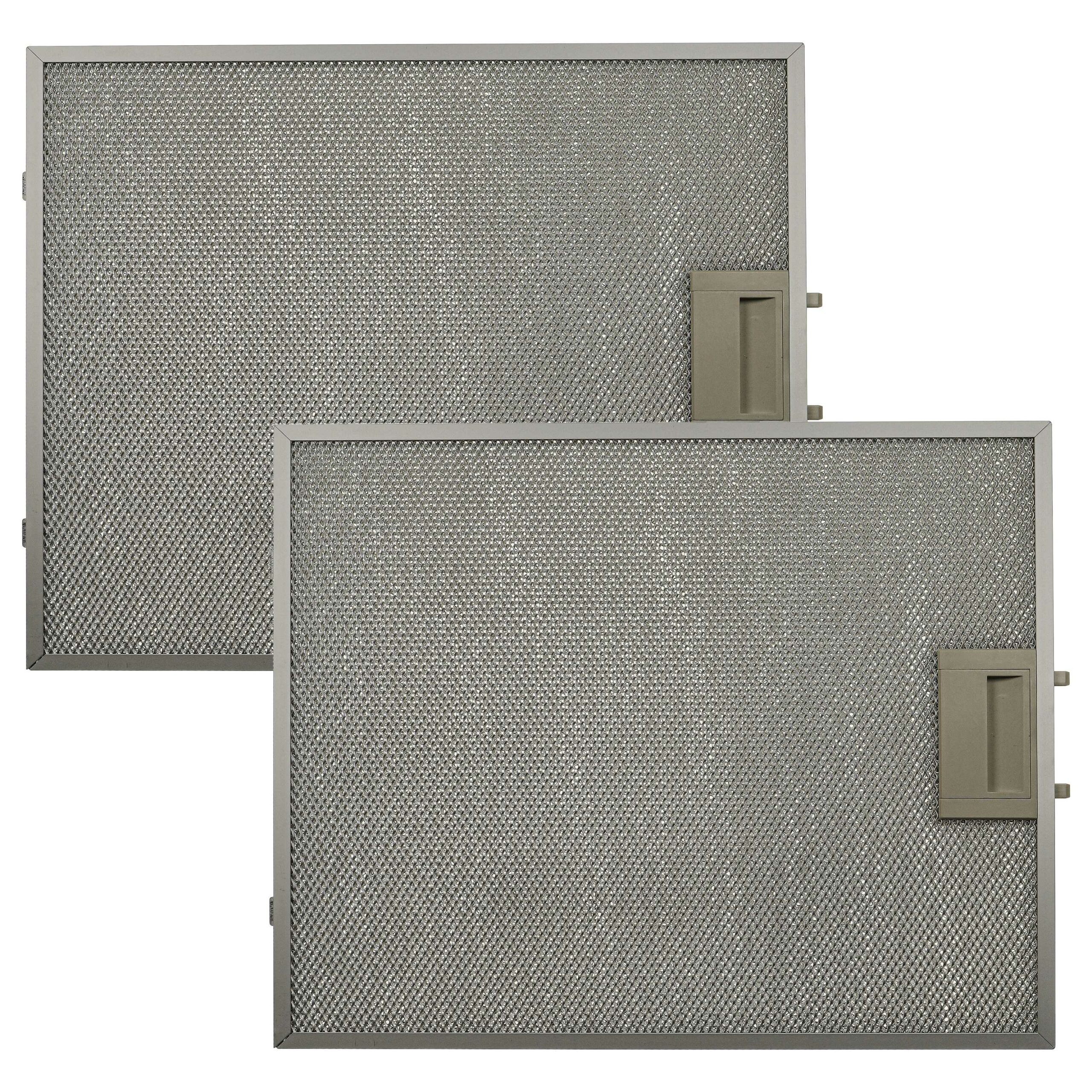 2x Filtro de Gordura Metálico de Longa Duração vhbw compatível com Bosch Siemens 00703537