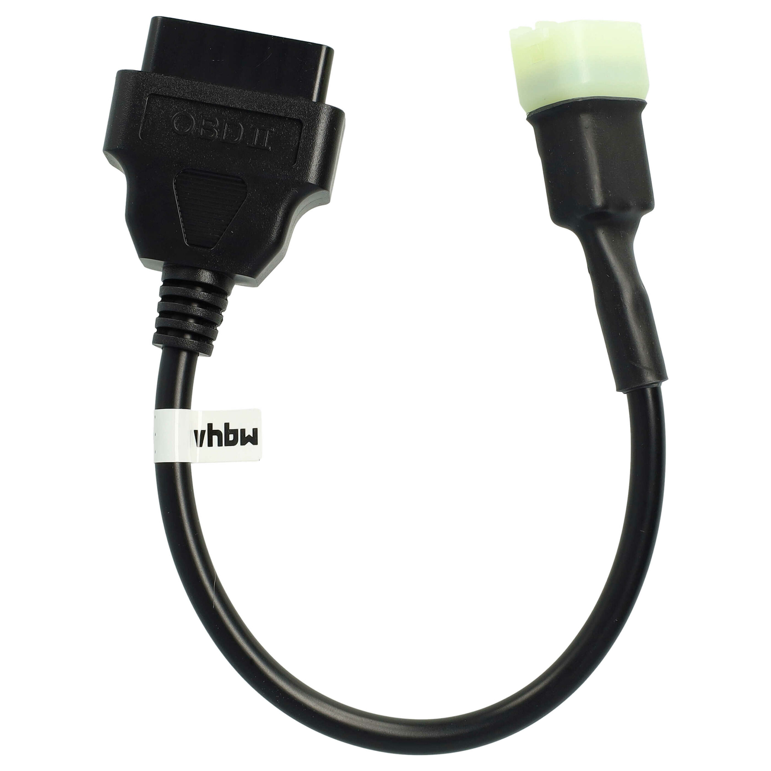 Adaptador OBD2 6 pinos para OBD2 16 pinos vhbw - Husqvarna, KTM 1190 RC8