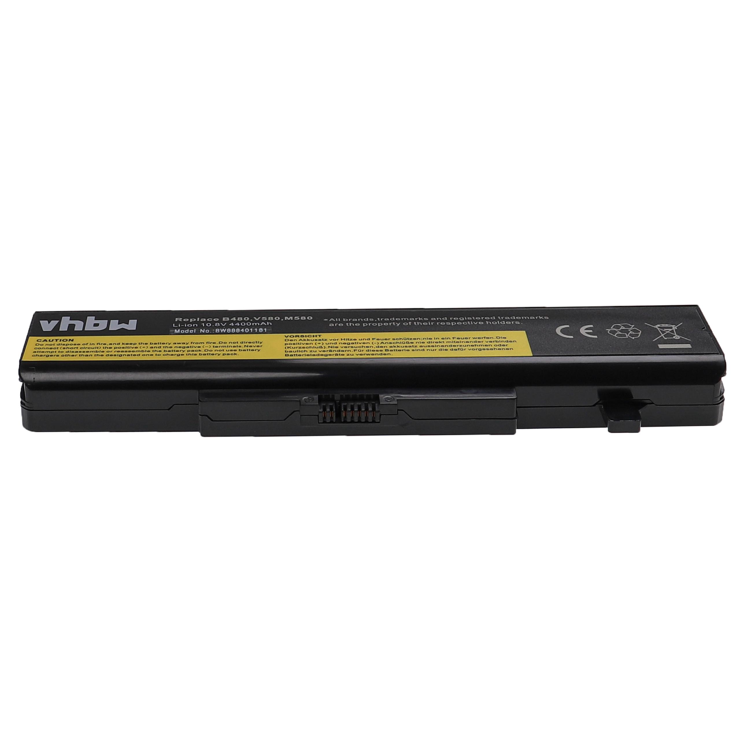 Bateria para Notebook Lenovo vhbw - Substitui 0A36311, 121000675, 121500047, 121500048, 121500049 - 4400 mAh 10.8 V Li-Ion - Image 2