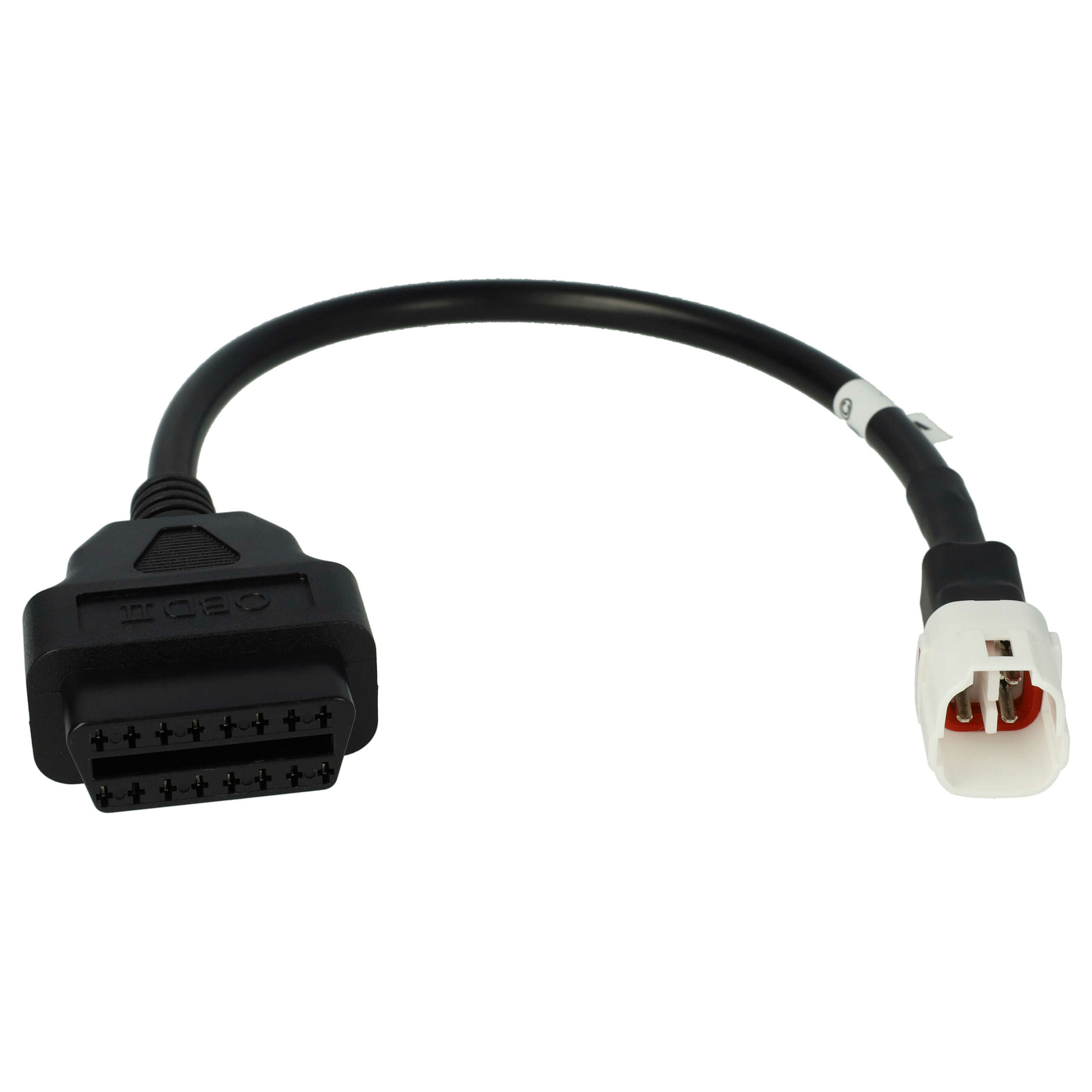 Adaptador OBD2 4 pinos para OBD2 16 pinos - Suzuki, Yamaha FJR1300 (2016-2019) Motos e Scooters vhbw